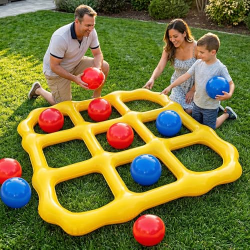 46% Off Max Fun Giant Tic-Tac-Toe Pool Game Set - Image 6