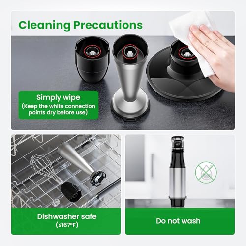 40% Off Turelar 1100W Immersion Blender Set - Image 5