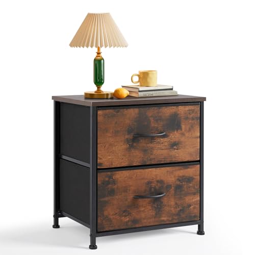 SageNest 2-Drawer Nightstand for Compact Spaces - Image 1