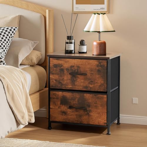 SageNest 2-Drawer Nightstand for Compact Spaces - Image 2