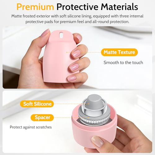 50% Off Travel Case for Oura Ring with AirTag Holder - Image 4