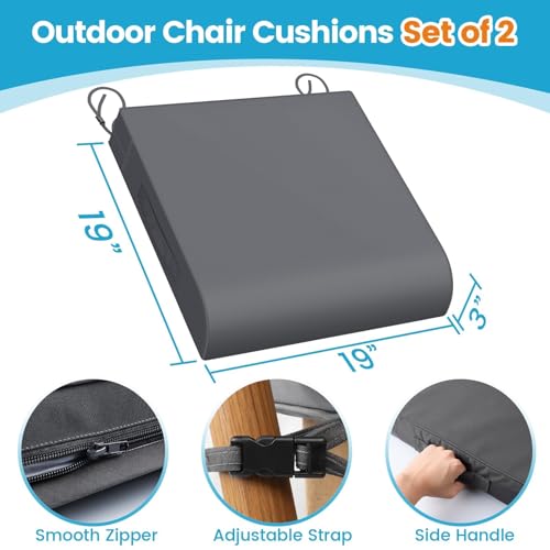 35% Off Waterproof Patio Chair Cushions Set of 2 - Image 2