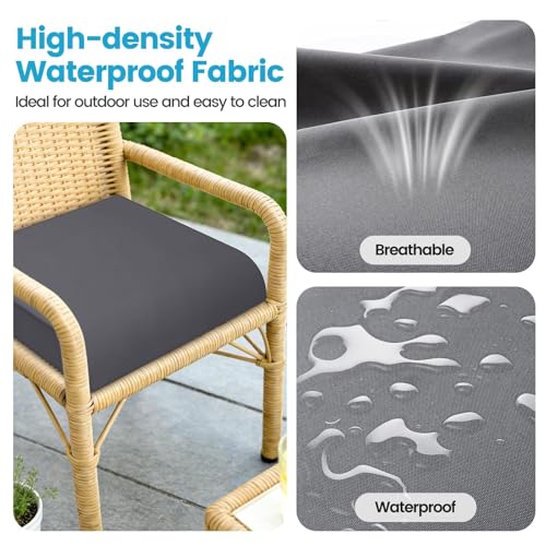 35% Off Waterproof Patio Chair Cushions Set of 2 - Image 4
