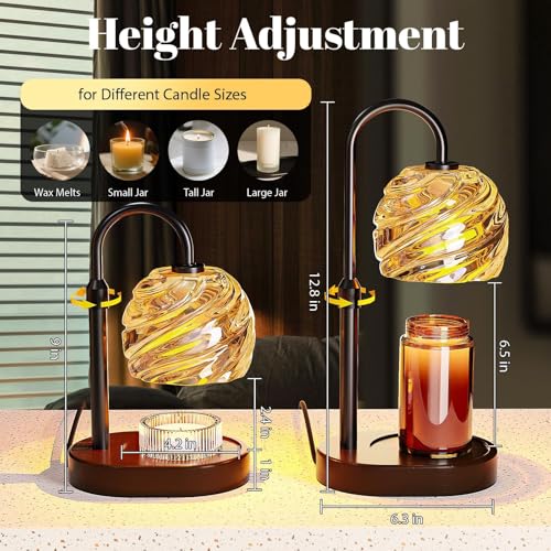 37% Off BlissWhisper Candle Warmer Lamp with Timer - Image 2