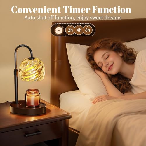 37% Off BlissWhisper Candle Warmer Lamp with Timer - Image 4