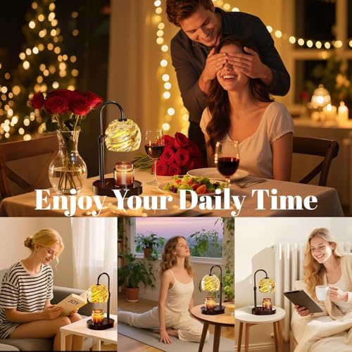 37% Off BlissWhisper Candle Warmer Lamp with Timer - Image 7