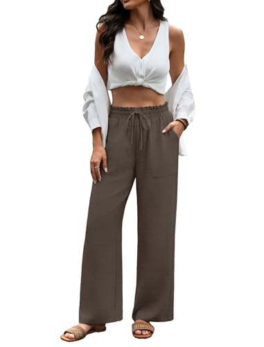 35% Off WIHOLL Women's Wide Leg Pants with Code - Image 3