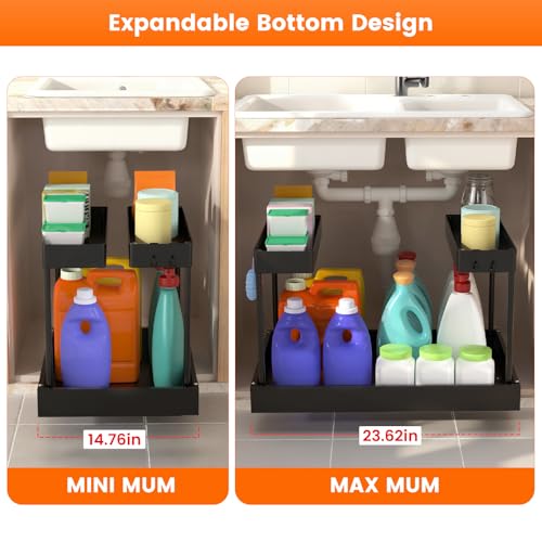 Save 50% on Expandable Under Sink Organizer with Code - Image 3