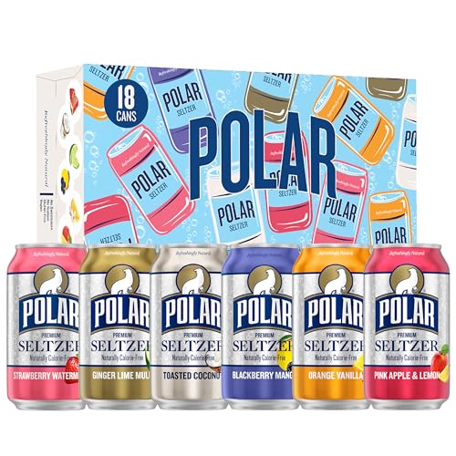 9% Off Polar Seltzer Variety Pack, 18 Cans - Image 1