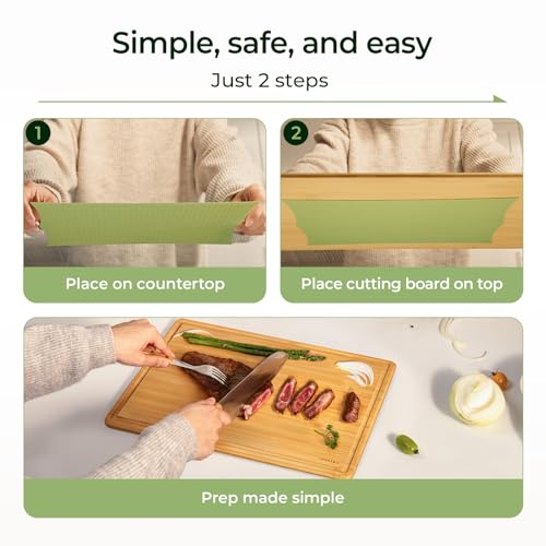 28% Off Keechee Silicone Non-Slip Cutting Board Mat - Image 2