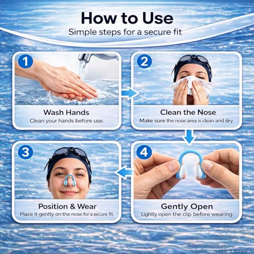 50% Off STSAIL Swimming Nose Clips 10 Pack - Image 6