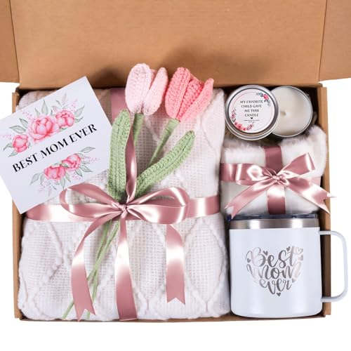 15% Off Mother's Day Gift Box with Blanket & Mug - Image 1
