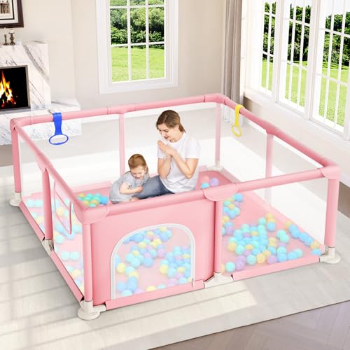 5% Off Dripex Baby Playpen, 50x50 Safe Play Yard - Image 1