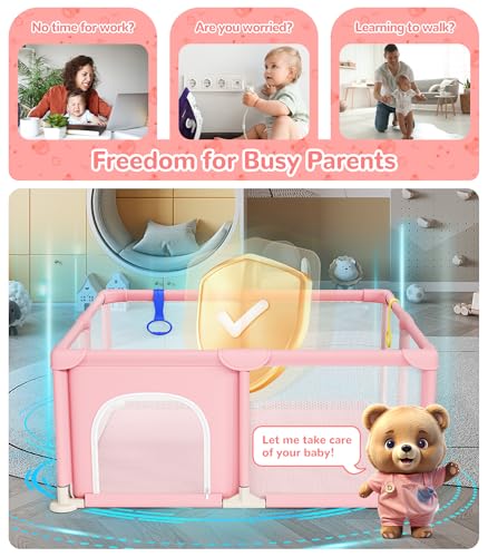 5% Off Dripex Baby Playpen, 50x50 Safe Play Yard - Image 3