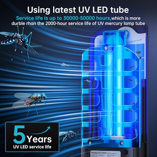 50% Off BURLAN Indoor UV Insect Trap with 10 Refills - Image 6