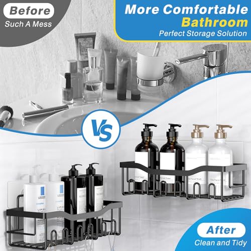 33% Off EUDELE 5-Pack Rustproof Shower Caddy Set - Image 3