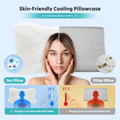 25% Off KMFurnila Cervical Neck Pillow for Neck Pain Relief - Image 3