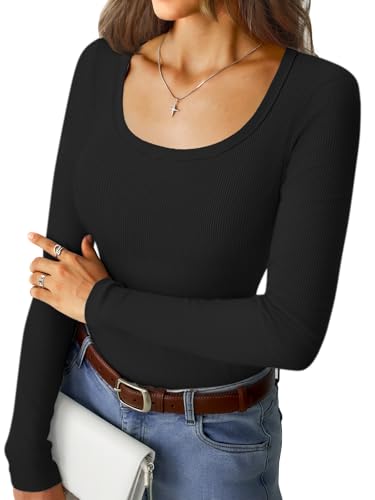 GKBK Women's Long Sleeve Ribbed Tee - Deal with Code - Image 1