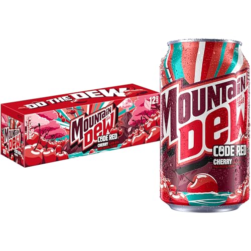Mountain Dew Code Red Cherry 12 Pack, 12 oz Cans - Image 1