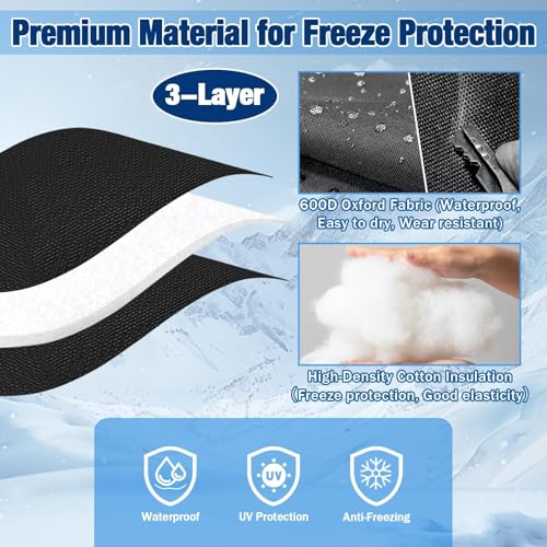 50% Off Halatool 4 Pack Faucet Covers for Winter - Image 3