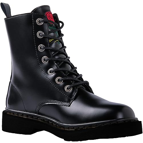 50% Off GLOBALWIN Women's Combat Ankle Boots - Image 3