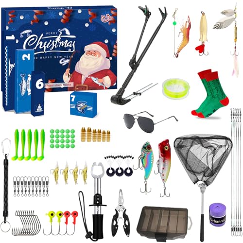 24Pcs Fishing Tool Kit at 50% Off with Code QYA9FSLC - Image 1