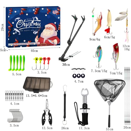 24Pcs Fishing Tool Kit at 50% Off with Code QYA9FSLC - Image 2