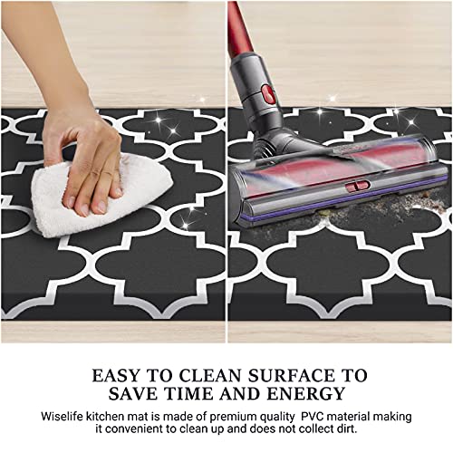 50% Off WISELIFE Anti-Fatigue Kitchen Mat, Black - Image 5