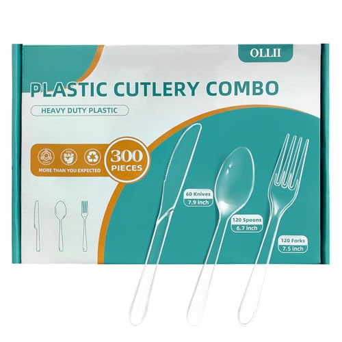 10% Off Heavy Duty Plastic Silverware 300-Piece Set - Image 1