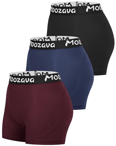 3-Pack Moozava Spandex Shorts for Women at 50% Off