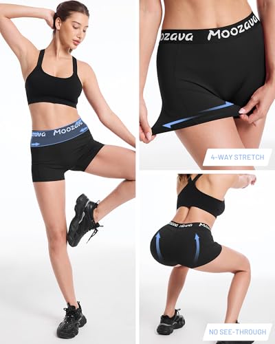 3-Pack Moozava Spandex Shorts for Women at 50% Off - Image 4