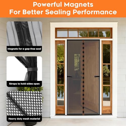 62% Off Magnetic Screen Door: Keep Bugs Out, Fresh Air In - Image 4