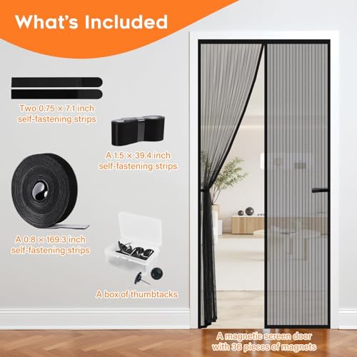 62% Off Magnetic Screen Door: Keep Bugs Out, Fresh Air In - Image 7