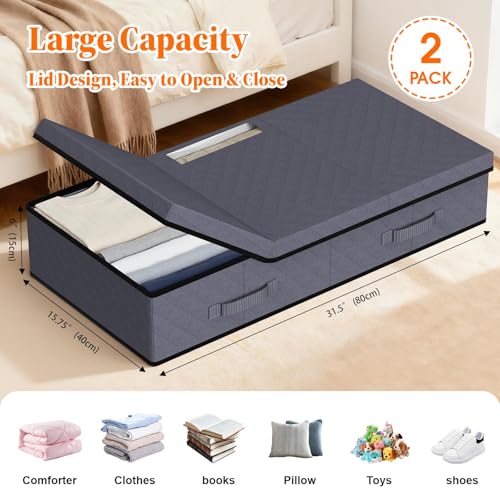 33% Off Under Bed Storage Containers with Lids - Image 2