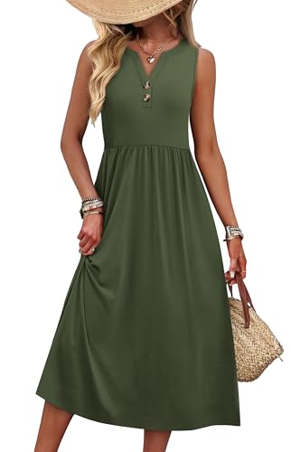 33% Off WIHOLL Women's Summer Maxi Dress with Pockets - Image 1