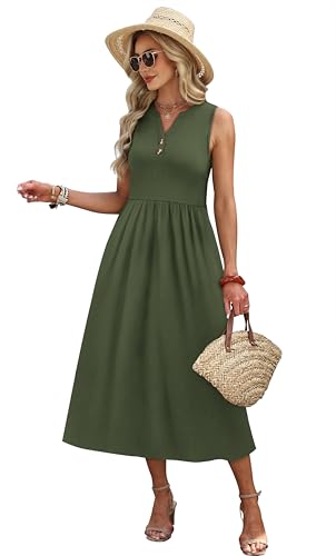 33% Off WIHOLL Women's Summer Maxi Dress with Pockets - Image 3