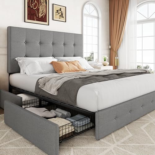 Save 30% on Allewie Queen Bed with Storage Drawers - Image 1