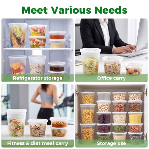 50% Off vivigu Deli Containers 48-Pack Meal Prep Set - Image 7