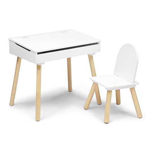 Delta Children Lift-Top Desk & Chair Set for Ages 3-8 - Image 1