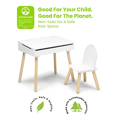 Delta Children Lift-Top Desk & Chair Set for Ages 3-8 - Image 3