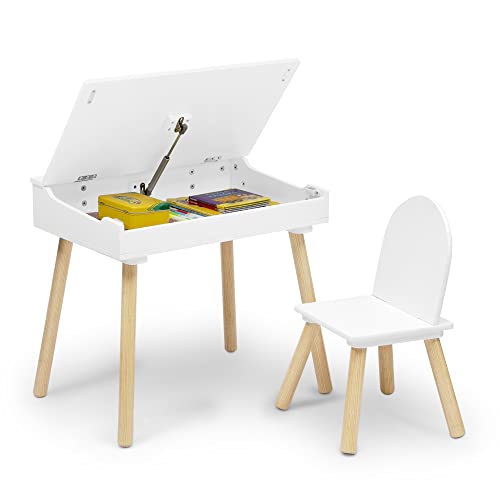 Delta Children Lift-Top Desk & Chair Set for Ages 3-8 - Image 4