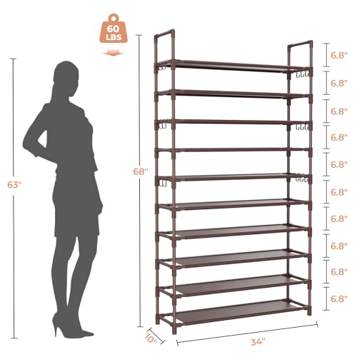 42% Off LANTEFUL Tall Shoe Rack Holds 50 Pairs - Image 3