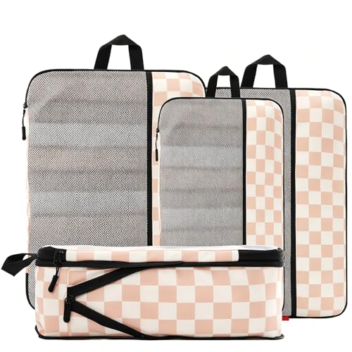 50% Off U+U 4-Piece Compression Packing Cubes Set - Image 1