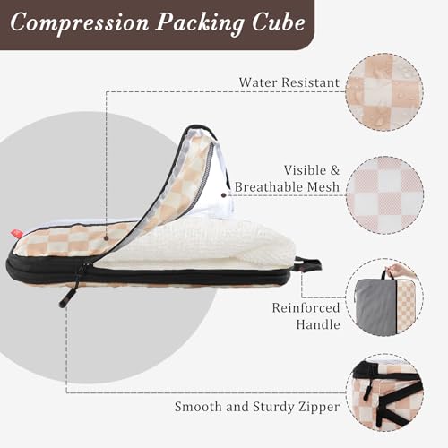 50% Off U+U 4-Piece Compression Packing Cubes Set - Image 2