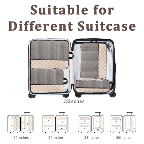 50% Off U+U 4-Piece Compression Packing Cubes Set - Image 7