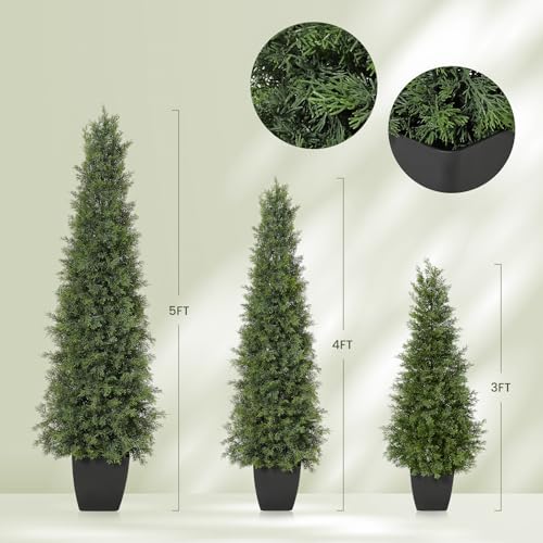 15% Off GarveeHome 36in Faux Cedar Trees Set of 2 - Image 4