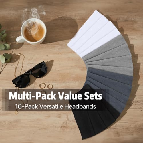 16-Pack Non-Slip Headbands for Women at $9.99 - Image 2