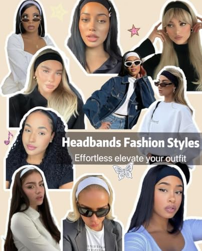 40% Off 16-Pack Non-Slip Cotton Headbands for Women - Image 7
