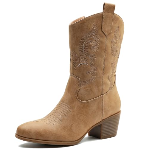 23% Off GLOBALWIN Western Cowgirl Boots - Use Code GF7GNR76 - Image 1
