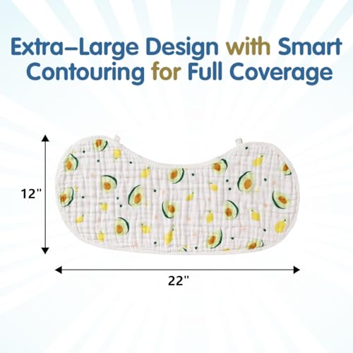 15% Off 6-Layer Organic Cotton Burp Cloths for Newborns - Image 4
